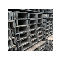 Profilés en acier galvanisé à chaud en forme de U et de C, profilés en acier au carbone pour la construction, matériaux de construction structurels