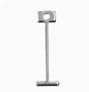 Aiguille de nivellement en forme de I pour carreaux en acier, outil d'espacement en plaque galvanisée pour l'installation de carreaux - Product Image 1