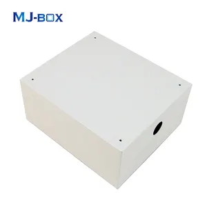 Steel RAL7032 400x300x200mm CCTV Enclosure Power Cabinet Outdoor Electrical Enclosure Box With Handle Lock