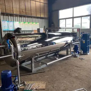 New Retort Spray Water Sterilization Machine For Food Processing And Restaurant Use With PLCEngine Pump Pressure Vessel