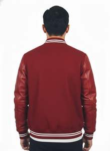 Vestes de baseball varsity rétro vintage de haute qualité, patchs brodés, logos imprimés, vente en gros de vestes varsity bomber - Product Image 3