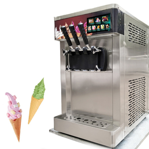 Máquina de Helado Suave Comercial de 3 Sabores, de Bajo Consumo, para la Elaboración de Helado Suave - Product Image 5