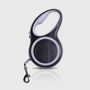 Correa Retráctil para Perro de 5m, Gris/Negra, de Lujo, Ecológica, Conveniente y Duradera, con Diseño de Liberación Rápida, para Perros de hasta 50kg, Venta al Por Mayor, OEM, ODM - Product Image 1