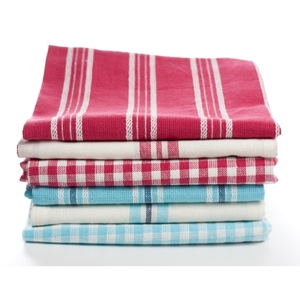 Home 100% Cotton Linen LOGO <b>Tea</b> <b>Towel</b> Set Hanging Customized Kitchen <b>Towel</b> Stripe Design Kitchen <b>Towel</b> - Product Image 3