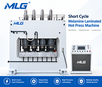 Presse à chaud hydraulique pour mélamine, pour la lamination de panneaux MDF et de panneaux de particules - Prix de vente