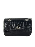 Sac bandoulière style punk, petit sac carré polyvalent, sac à chaîne rétro tendance, petit et exquis, polyvalent