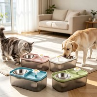 Distributeur d'eau intelligent à remplissage automatique pour chats, chiens, poulets, grande capacité de 1000 ml, matériau PP imperméable