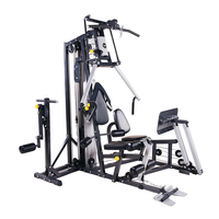 Logo personnalisé à partir de 20 pièces – Équipement de fitness multifonctionnel 5 stations pour salle de sport, entraîneur complet