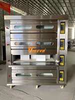 Four à pont professionnel équipement de boulangerie en acier inoxydable Commercial 4 ponts 16 plateaux four de cuisson équipement de cuisson