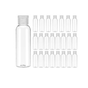 Botella de Plástico PET Transparente de 50 ml, Económica, Mini, de Viaje, con Boca Estrecha y Cuello 20-410 - Product Image 1