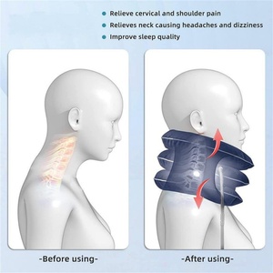 Nouveaux coussins de massage gonflables pour le cou, soulagement de la douleur cervicale, traction orthopédique réglable des vertèbres cervicales, autres produits de massage - Product Image 3