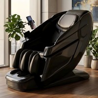 Sillón de Masaje Plegable de Gravedad Cero YS-C22 con Doble Movimiento, Masajeador de Pantorrillas Eléctrico Portátil con Calefacción y Bluetooth, Sofá Masajeador de Cuerpo Completo