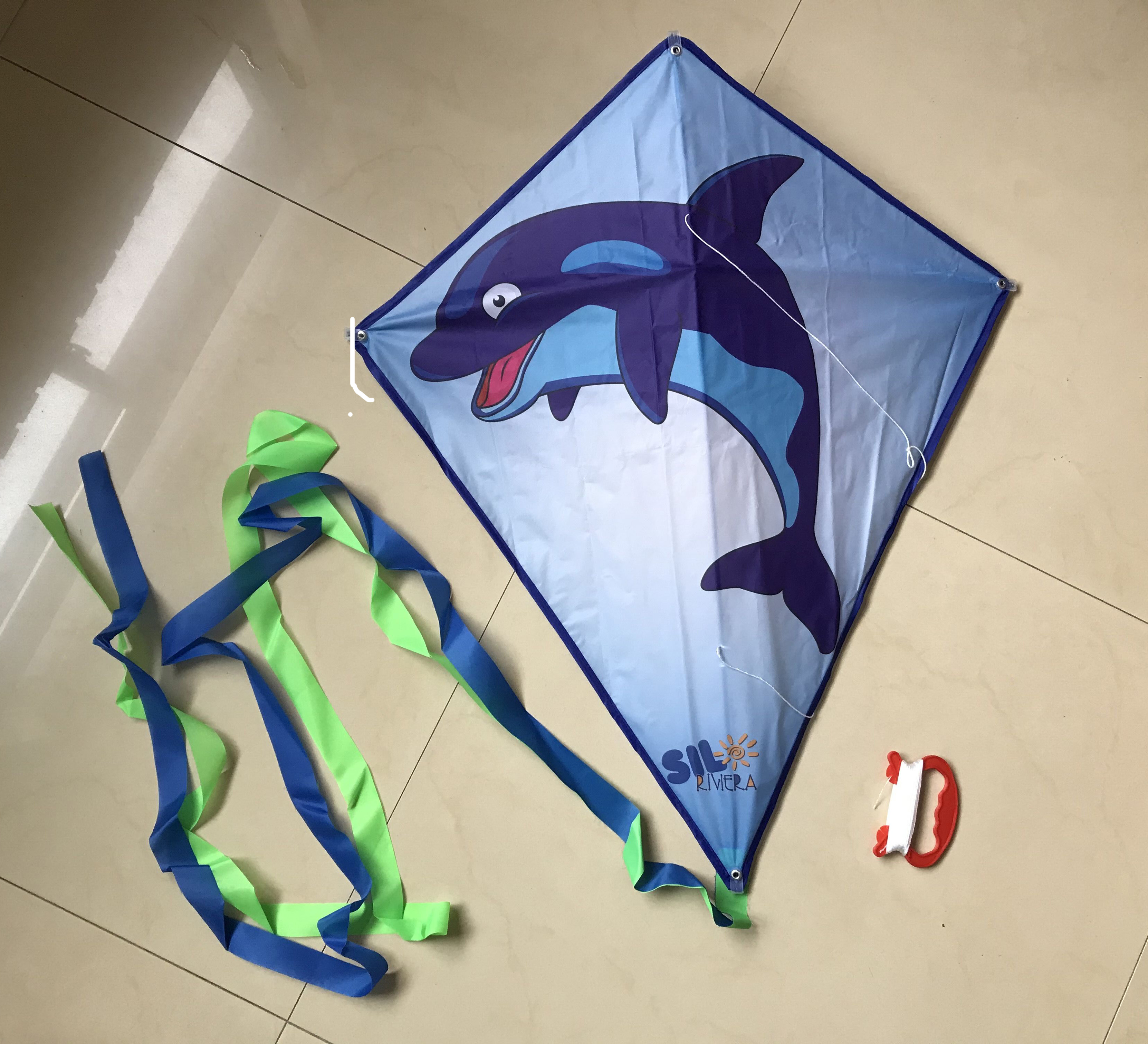 Kite personalizado de diamante 60x50cm, design personalizado, impresso personalizado