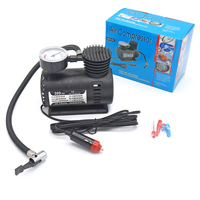 Compresseur d'air portable M4 pour pneus de voiture avec manomètre de pression