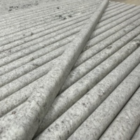 Escalier populaire en Chine Prix de plancher en granit blanc rose naturel