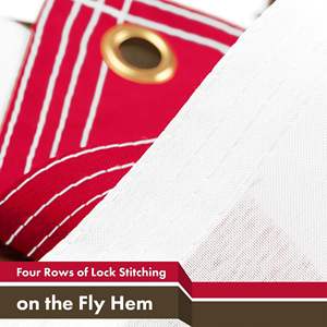 Pack Combo de Drapeaux G128 3x5 pieds, États-Unis et Californie, imprimés, en polyester 150D avec 4 œillets en laiton pour activités promotionnelles - Product Image 6