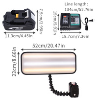 Lampe de détection de bosses PDR universelle à contrôle de la lumière, positionnement précis, longue autonomie, pour la réparation de bosses PDR