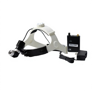 Lampe frontale LED sans fil pour dentisterie et chirurgie ORL, double batterie, éclairage médical pour opérations, produit RTS - Product Image 4
