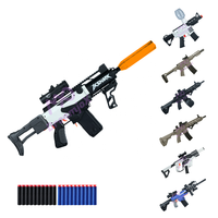 MRD0106A DreamjoX Similar a Nerf Elite X-Shot, Darts Zone, Buzzbee, Pistola de Juguete Eléctrica Automática con Dardos de Espuma Suave