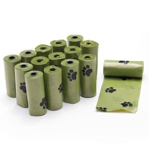 Bolsas para excremento de perro con fragancia de lavanda ecológicas personalizadas de fábrica, bolsas de basura biodegradables de lujo para mascotas - Product Image 2