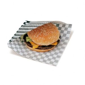 Sac en papier pour hamburger à emporter, sac à hamburger, sac pochette pour hamburger - Product Image 3