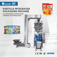 Máquina Automática Vertical para Etiquetado y Tapado de Papel de Envoltura, Bajo Precio, para Dulces, Gomitas, Palitos, Alimentos y Productos Químicos