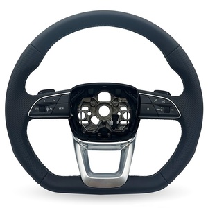 Universal Leather Steering Wheel for Audi A3 <strong>A4</strong> A5 Q5 S3 S5 RS3 RS4 RS5 A6 A7 RS6 A8 S6 S7 R8 TT - Product Image 1