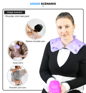 Vendita calda riutilizzabile scaldino posteriore riscaldato <span class=keywords><strong>Pack</strong></span> di calore con clic istantaneo per la cura del collo impacchi caldi e freddi - Product Image 5