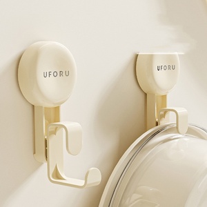 Nhiệm vụ nặng nề không khoan dính móc phòng tắm treo tường lưu vực công cụ tắm bóng móc phòng tắm rửa lưu vực móc - Product Image 1