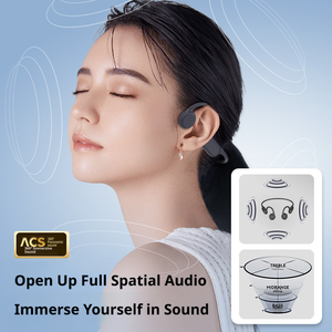 저가 2026 무선 이어훅 헤드폰 IPX-8 방수 LED 클립 이어버드 32GB MP3 수영 러닝용 ENC 탑재 6.0 - Product Image 2