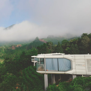 लक्जरी मॉड्यूलर प्रीफैब्रिकेटेड कंटेनर आवास अंतरिक्ष कैप्सूल पर्यावरण के अनुकूल सूक्ष्म गृह कार्यालयों या छुट्टी विला के लिए - Product Image 5