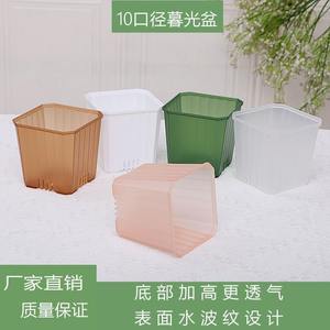 10 pots de fleurs en plastique pour <span class=keywords><strong>cactus</strong></span>, jade, plantes succulentes, plantes à fleurs, plantes en forme de cône, plantes en pierre brute, semis et bonsaïs, pour jardinage domestique - Product Image 2