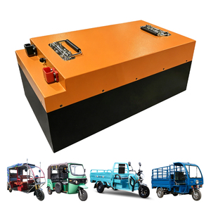 리튬 이온 배터리 Lifepo4 45ah 58Ah 65ah 70ah 48V 60V 72V LifePo4 배터리 팩 전기 2-3-4륜 전기 릭샤용 - Product Image 1