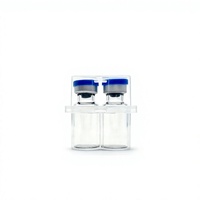 Flacons stériles neutres en borosilicate 3 ml, prêts à remplir, conditionnés individuellement pour le remplissage de médicaments