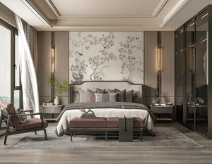 <span class=keywords><strong>Papier</strong></span> peint mural personnalisé imprimé en 3D, peinture chinoise, chinoiserie, fleurs peintes à la main, oiseaux en vol, papillon, <span class=keywords><strong>papier</strong></span> peint mural en soie - Product Image 2