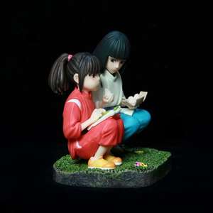 تمثال أنيمي 9 Pro Spirited Away شخصية أنيمي Ogino Chihiro Nigihayami Kohakunushi Figuras تمثال أنيمي PVC نموذج لعبة تمثال - Product Image 3