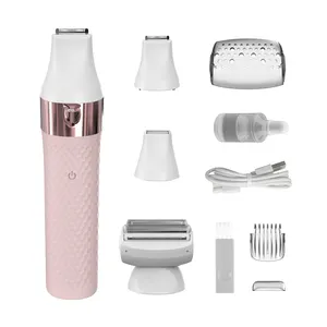 Top-rated Rechargeable Barber Hair Remover Detachable Woman Shaver Electric Foil Epilator for Bikini Armpits Legs