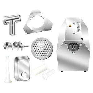 Type12家庭用ステンレス鋼肉挽き器ソーセージミンサー電動モーター家庭用レストラン用 - Product Image 6