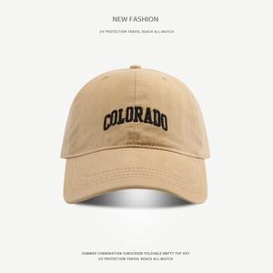 야구 모자 모자 일반 빈 조정 가능한 크기 도매 대량 슈퍼 라이트 모자 운동을위한 경량 운동 실행 모자 - Product Image 6