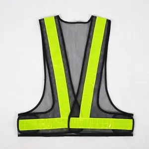 เสื้อแจ็กเก็ตเรืองแสงในที่มืดเสื้อตาข่ายสะท้อนแสงใหม่ - Product Image 6