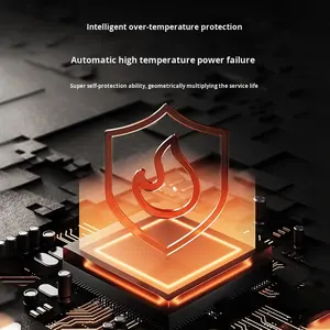 Tragbares industrielles elektrisches DIY-Gebläse Hochleistungs-Turbinen lüfter 21V 4.0Ah Lithium batterie 35000 Winddruck stauben tfernung - Product Image 4