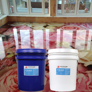 อีพ็อกซี่เรซิ่นเคลือบพื้นแข็งใสแบบเมทัลลิก - Product Image 1