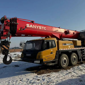 Grúa sobre Camión Sany QY50 de 50 Toneladas de Segunda Mano, en Buenas Condiciones, Funcionamiento Estable, Uso Seguro para Diversos Proyectos de Ingeniería - Product Image 1