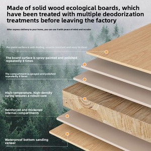 <span class=keywords><strong>Banc</strong></span> à <span class=keywords><strong>chaussures</strong></span> moderne minimaliste en bois massif avec siège intégré, design extra-étroit, <span class=keywords><strong>rangement</strong></span> multifonctionnel - Product Image 4