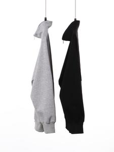 Sudadera Unisex de Alta Calidad con Cuello Alto y <span class=keywords><strong>Doble</strong></span> Cremallera, Estilo Hype Streetwear, en Algodón, 350g/450g, Personalizable, con Forro Polar Opcional - Product Image 5
