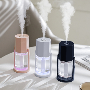 2023 yeni ürün <span class=keywords><strong>Mini</strong></span> taşınabilir araba nemlendirici ultrasonik nemlendirici Atomizer Led işıkları ile sis sis hava temizleyici difüzörler - Product Image 3