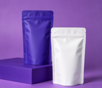 Sachets d'emballage échantillons refermables en aluminium et PE, imprimés en gravure multicolore, résistants à l'humidité, petits et plats