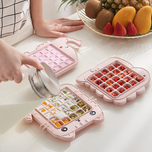 Moule à glaçons en silicone de qualité alimentaire en forme de chat, 16 cavités, réutilisable, mignon, pour boissons, chocolat, aliments pour bébés, fabrication de savon - Product Image 5