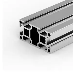 Perfil de máquina Cnc más popular, proveedor de aluminio, placa con ranura en T, mecanizado Industrial de aluminio, fresado, marco de ranura en T