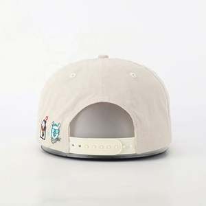 Gorra de 5 Paneles con Visera Plana, Ajustable, de Poliéster, con Logotipo Bordado Personalizado, Estilo Deportivo, Hip Hop, Venta al Por Mayor OEM - Product Image 5